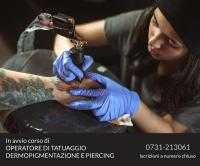 Operatore di tatuaggio, dermopigmentazione